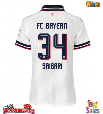 Bayern Munich Ismael Saibari #34 Replica Away Stadium Shirt for Women 2026-27 Short Sleeve